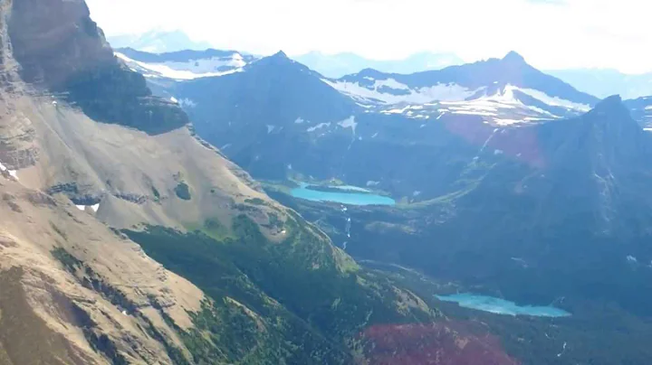 Helicopter ride Over Glacier National Park