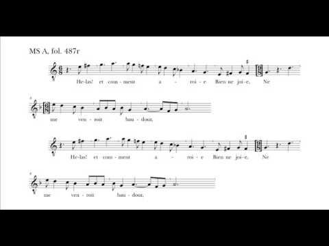 Guillaume De Machaut V18 A Part Helas Et Comment Aroie Youtube Guillaume De Machaut V18 A Part Helas Et Comment Aroie Youtube
