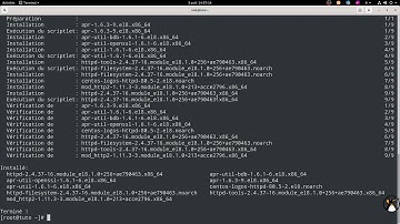 CentOS 8 Serveur LAMP : Partie 1 Installer Apache