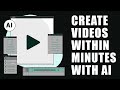How To Create YouTube Videos Within Minutes Using &#39;Text to Video&#39; AI Editing