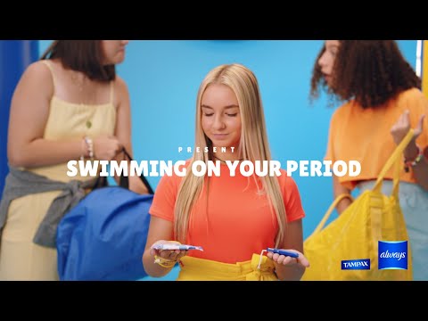 Video: Can I swim in water with tampons?