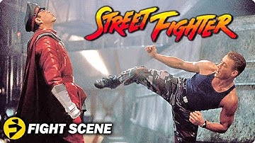STREET FIGHTER | Jean-Claude Van Damme | Bison vs. Guile | Final Fight