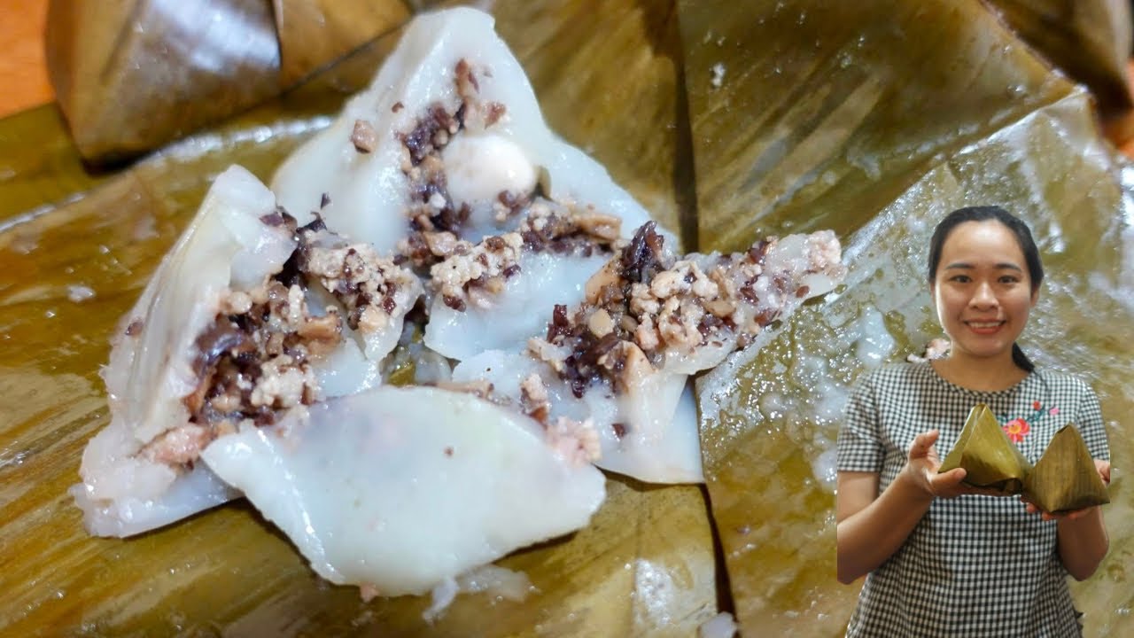 Cách làm “Bánh Giò” từ bột gạo lọc. Bánh béo thơm, mềm núng nính rất ngon 