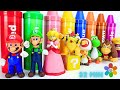 Learn Colors With Super MARIO Bros Compilation Video | Best Learning Video for Toddlers |Educational
