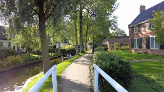 Sunny Autumn Walk in Giethoorn 🌞 | Overijssel 🍂 | The Netherlands 2022 | 4K60