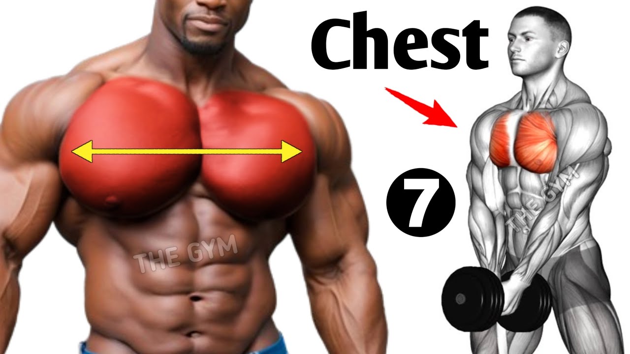 7 Magic Exercises For Bigger Chest - Chest Workout - YouTube