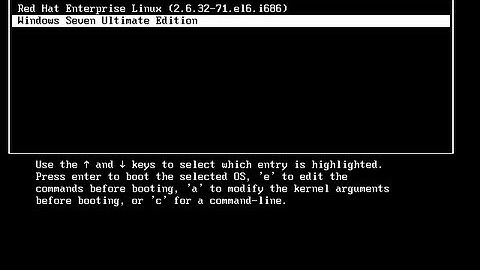 Dual Booting Windows Seven and Redhat Linux ( Linux Tutorial )
