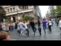 Street Dancing in Belgrade, Serbia on September 25, 2010