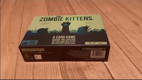 Zombie Kittens unboxing!