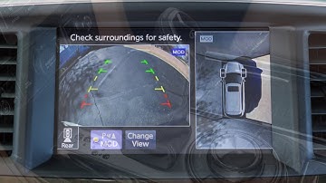 2018 INFINITI QX80 - Around View® Monitor with Moving Object Detection