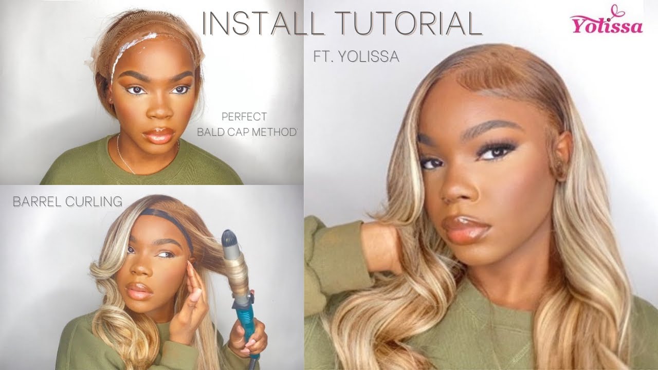 chocolate swirl 🤎🍦highlight frontal wig install ft. Yolissa | Side part