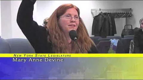 Mary Anne Devine - Public Hearing to Allow Adoptee...