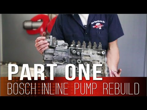 Part 1 - #Bosch #Diesel #Pump #Rebuild - Area Diesel for #bcbloc02 Hyster Forklift 8.3L Cummins Swap