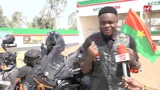 Burkina Faso - Maroc : le motard burkinabè Julio Bazi entame son périple de 12.000 Km à moto