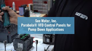 See Water, Inc. Parabola® VFD Control Panels for Pump Down Applications
