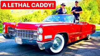 ROLLIN WITH DJ LETHAL HIS 1966 CADILLAC COUPE DE VILLE CONVERTIBLE!! screenshot 1