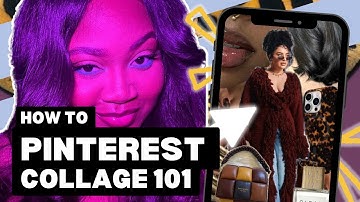 Pinterest Collage 101: EASY Step-by-Step Guide 2025 | Vlogtober Day 9 