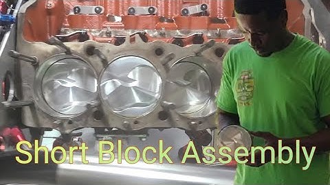 632 big block chevy short block assembly