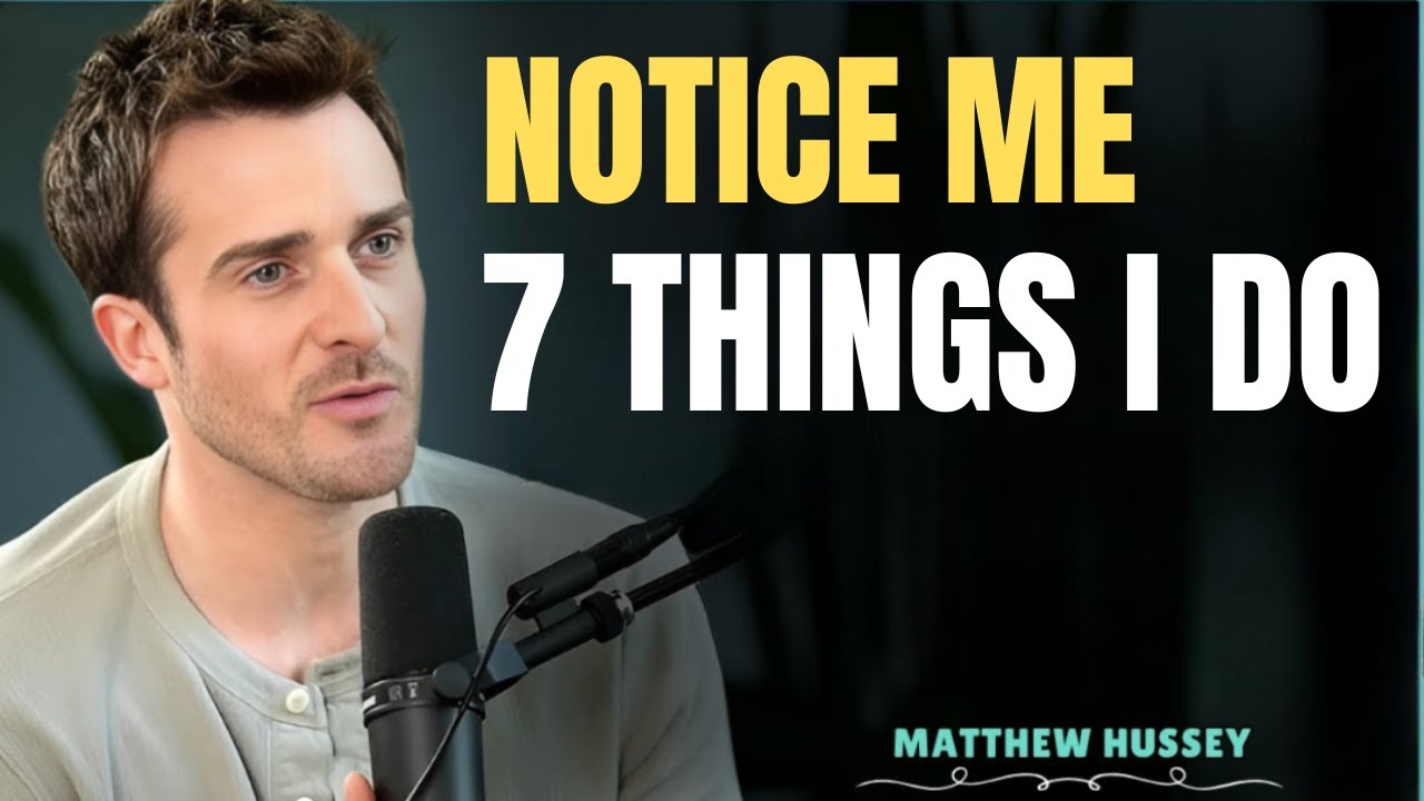 7 Subtle Behaviors Men Show When They Secretly Want You — Psychology || Matthew Hussey