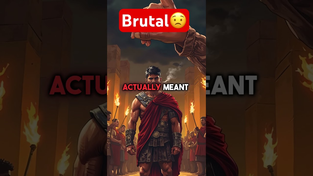 gladiator death was wild 💀 