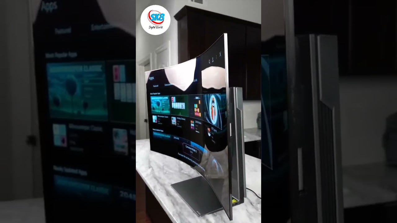 LG OLED FLEX - HOW IT BENDS🔥 