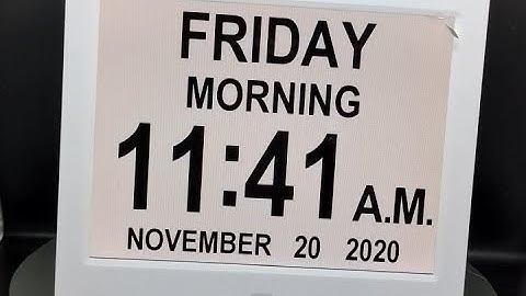 Véfaîî Day Clock (Updated Version)