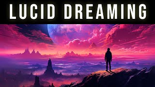 Potent Lucid Dreaming Black Screen Music To Explore The Dream World | Lucid Dream REM Sleep Hypnosis