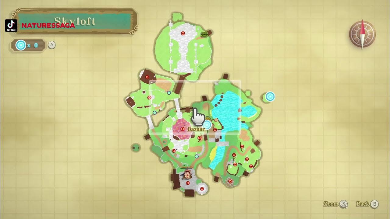 How to gain access to the CHEST'S inside the Storage room in Skyloft