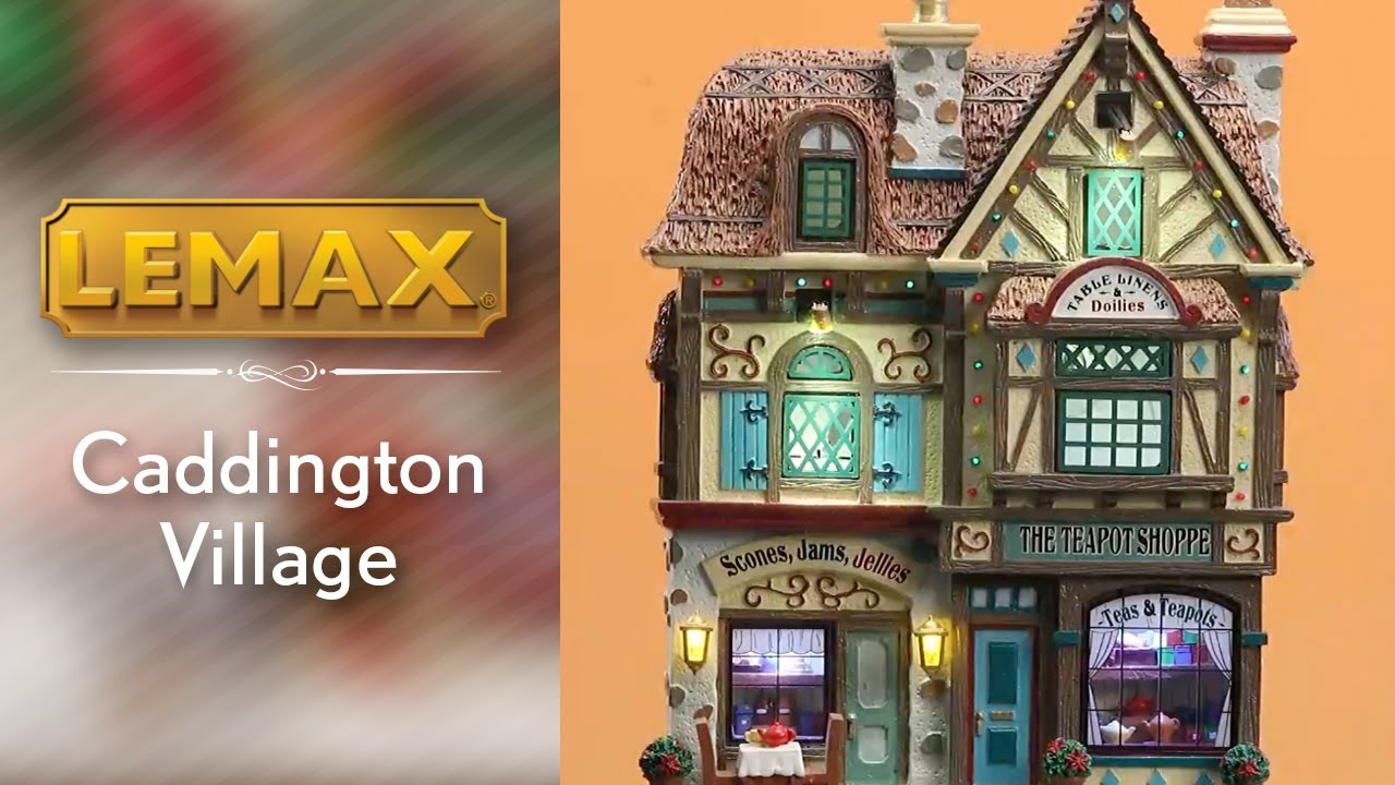 Lemax The Teapot Shoppe SKU 75198 YouTube