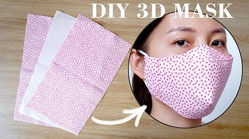 DIY 3D Face Mask | Face Mask Sewing Tutorial | Thuy