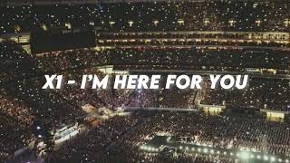 Download Lagu X1 - I’m Here For You ( Concert Ver ) MP3 Download Lagu X1 - I’m Here For You ( Concert Ver ) MP3