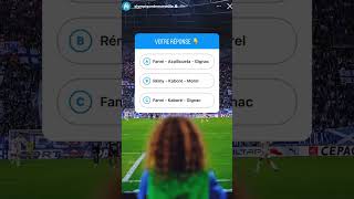 Club Olympique de Marseille of France Post wizkid on their if story before their vs Auxerre #viral