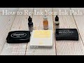 How To Refill Your Ink Pads in seconds without Mess!