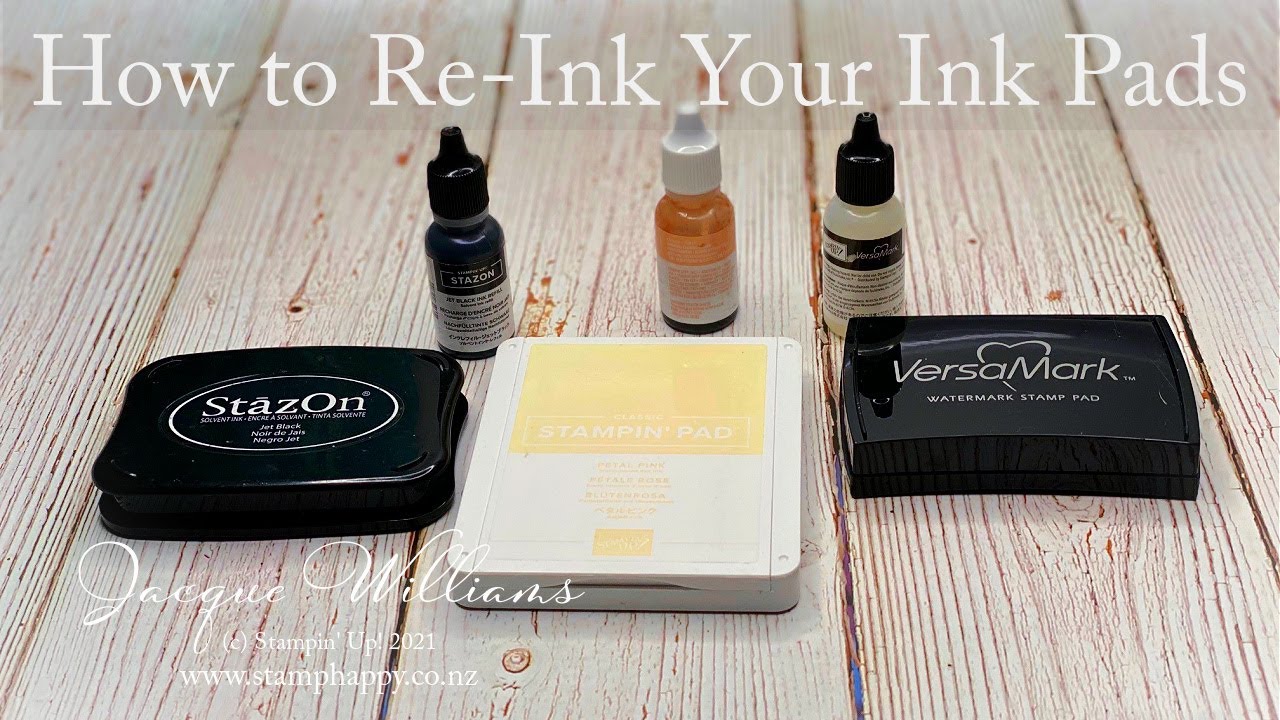 How To Refill Your Ink Pads in seconds without Mess! 