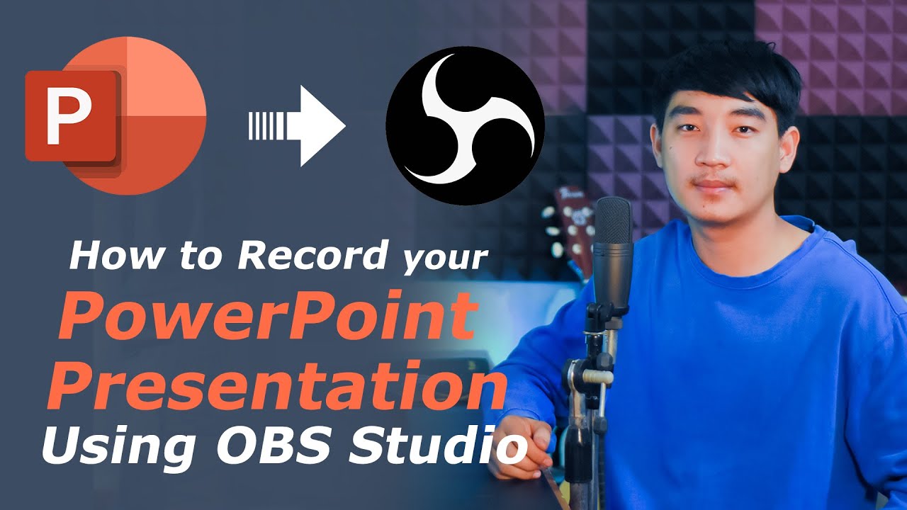 obs studio record powerpoint presentation