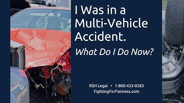 I Was In a Multi-Vehicle Car Accident in Iowa. What Do I Do Now?