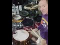 Danny carey playing his favourite snare drum sonor hld590 14x8 cast bronze