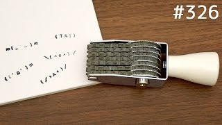 顔文字が作れる回転スタンプ。kaomoji stamp. japanese stationery
