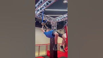 Sky Hooks Challenge | 9yr Ninja Kid Warrior