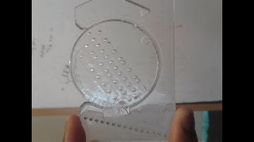 ALVIN AL666 Lettering Guide and Rule Template, Multipurpose Tool for Drafting, Design, and Ar Review