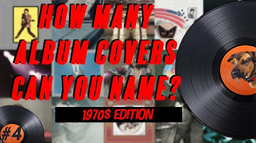 Guess the album - 1970s edition #4 - 50 album covers with text removed - how many can you name?