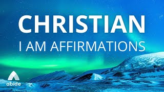 Relax, Sleep \& Renew Your Mind, Body \& Soul in Christ 😇 Biblical I AM AFFIRMATIONS + Relaxing Music