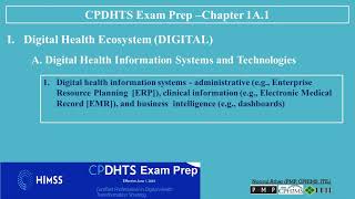 Certified Professional in Digital Health Transformation Strategy ( CPDHTS) Exam Prep-1A-1