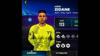 Zidane GK 🧤🔥 #eafc25 #fifa #eafc24  #eafcmobile #fifamobile #fifa #shorts