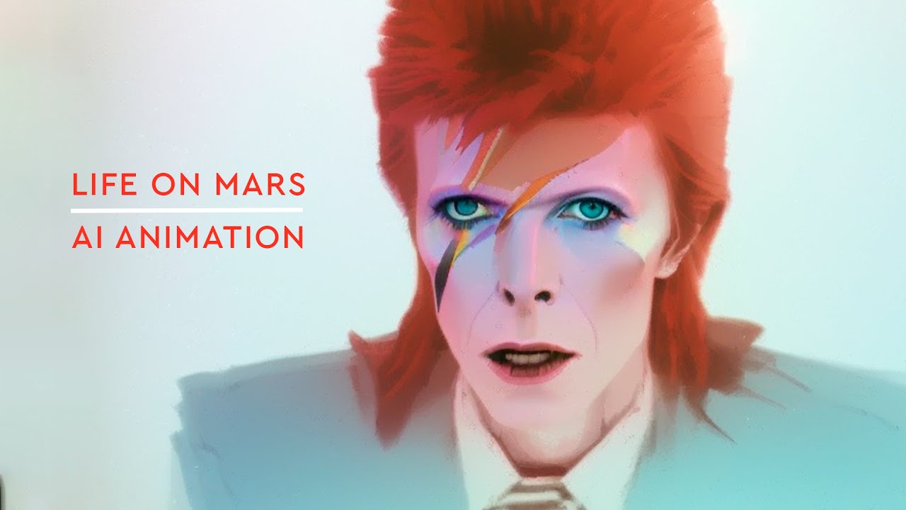 David Bowie - Life on Mars AI Animation - YouTube