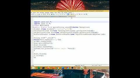 Java Server Connection Example in Tamil || English
