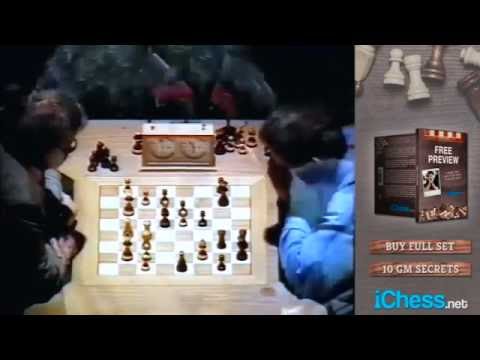 Judit Polgar defeating Kasparov - Russia vs Rest of the World