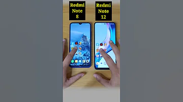Redmi Note 12 vs Redmi Note 8 Speed Test Comparison | #shorts