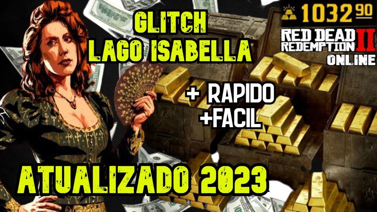 Red Dead Online Glitch do Mapa e Lago Isabella