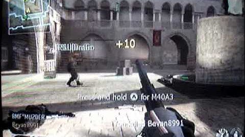 CoD MWr : TDM Victory on Showdown (R700 Quick Scope No Scope) w/ Commentary